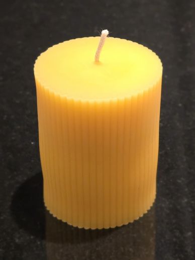 NEU! Stumpen gerillt (BxH: ca. 7 x 9,5 cm)